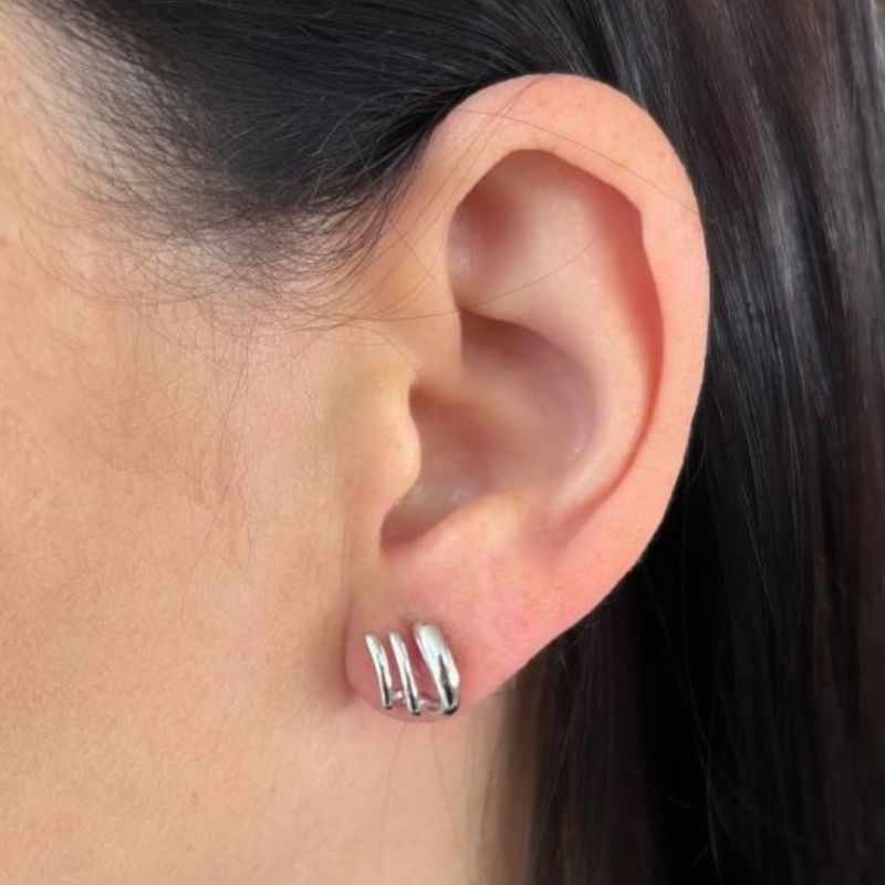 BRINCO 3 PONTAS LISO