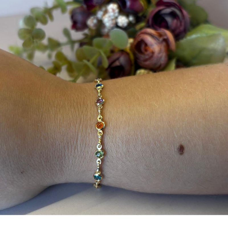 PULSEIRA ZIRCÔNIAS COLORIDAS