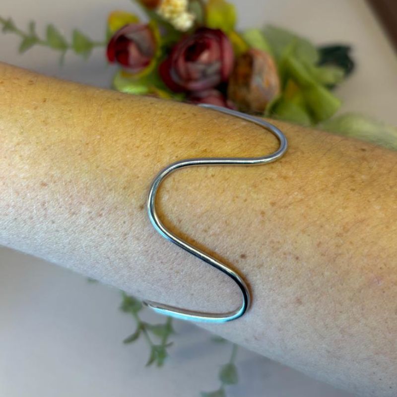 BRACELETE ONDULADO ABERTO