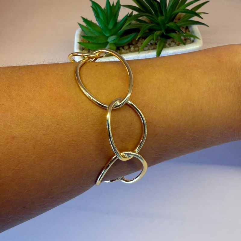 BRACELETE ELOS VAZADOS