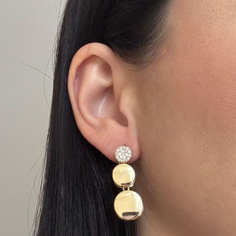 BRINCO CÍRCULOS LISO E CRAVEJADO