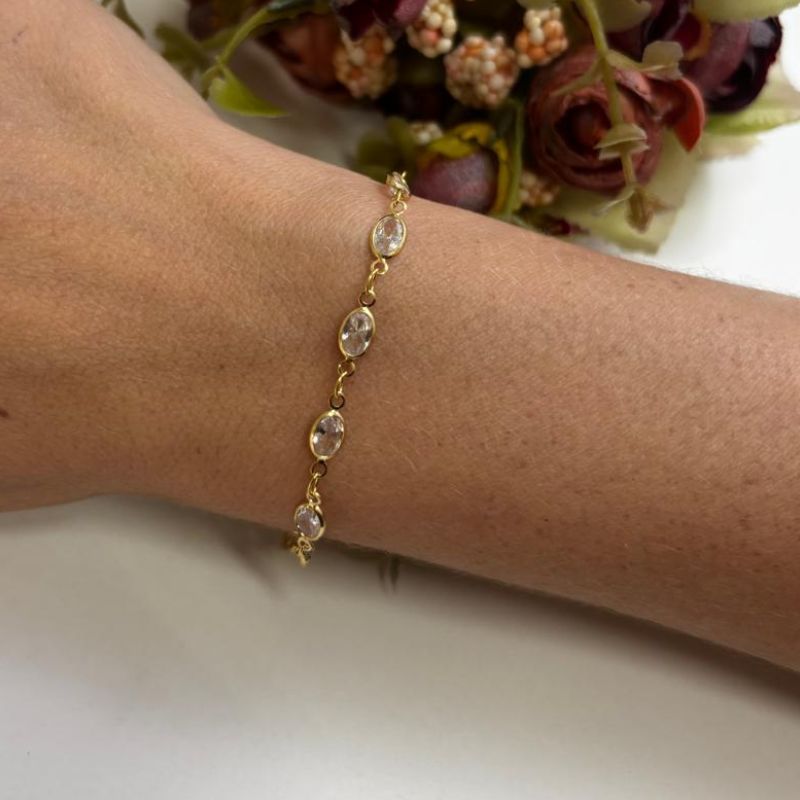 PULSEIRA ZIRCÔNIAS OVAIS