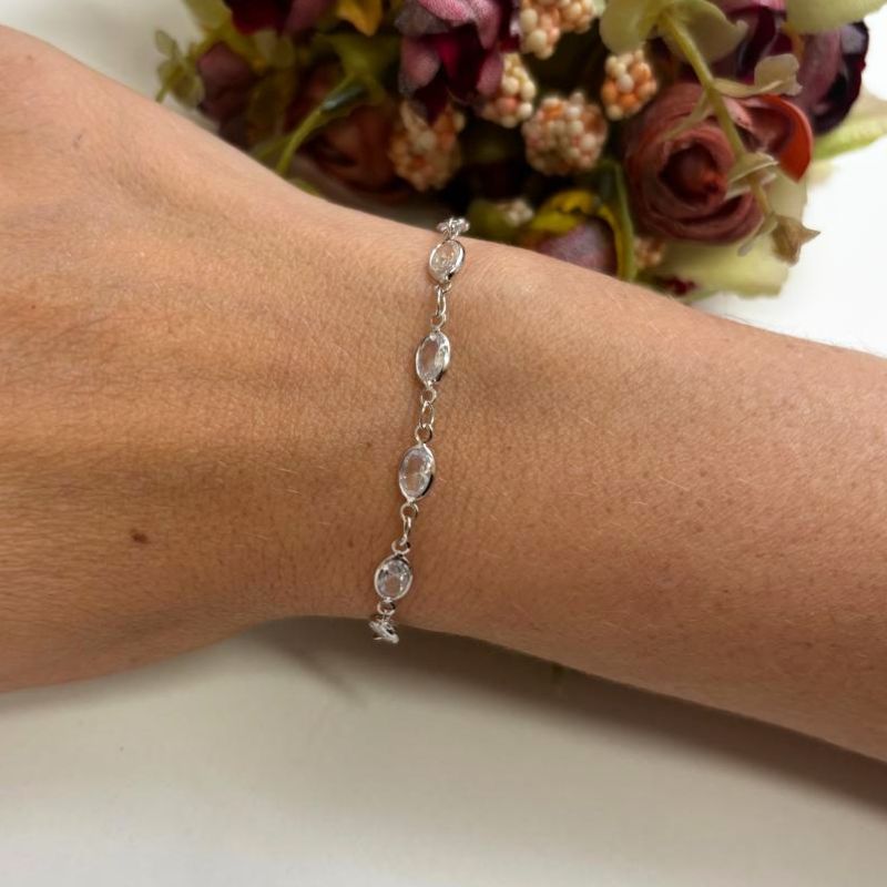 PULSEIRA ZIRCÔNIAS OVAIS