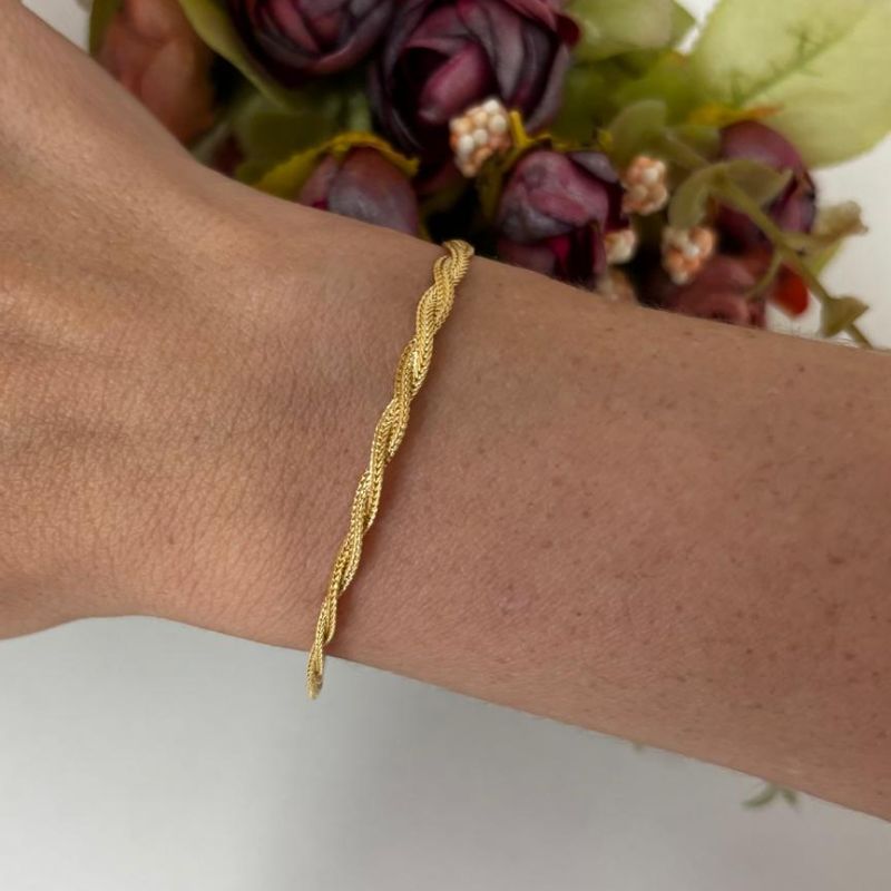 PULSEIRA TRANÇADA 2 FIOS