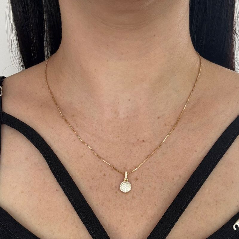 COLAR REDONDO CRAVEJADO