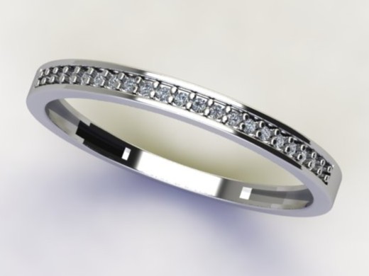 ANEL APARADOR C/ ZIRC. CRISTAL