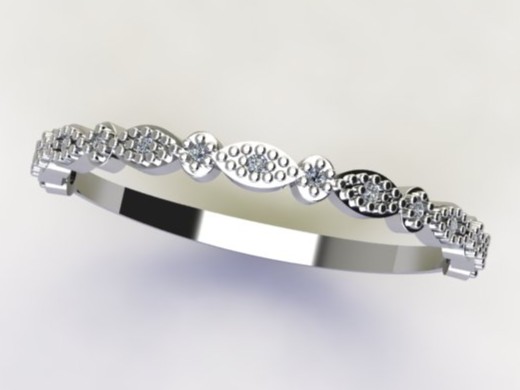 ANEL APARADOR C/ ZIRC. CRISTAL