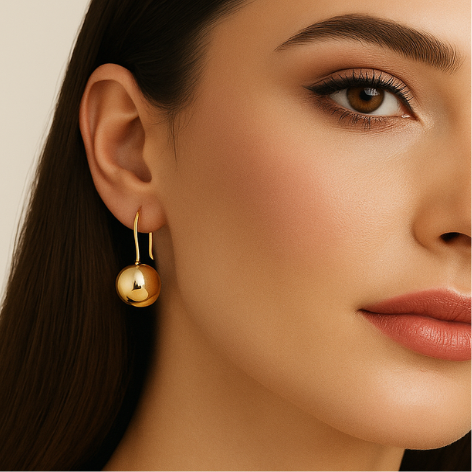 Brinco Encaixe de Pérolas