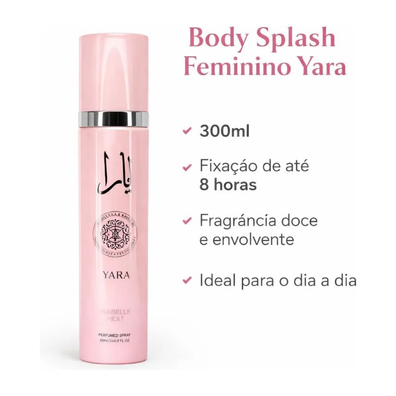 Body Splash Árabe Feminino Várias Fragrâncias