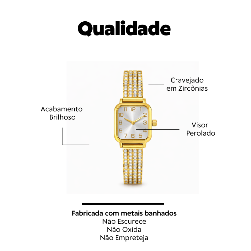 Relógio Bracelete Aura