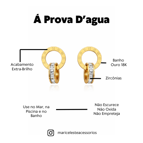 Brinco Á Prova D'Agua Roma