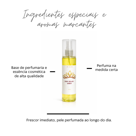 Body Splash 200ml Sah Aroma