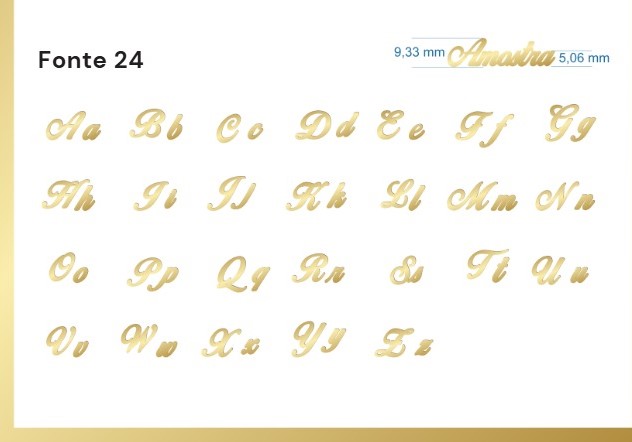 COLAR PERSONALIZADO NOME DOURADO. 45CM DE COMPRIMENTO. BANHADO A OURO 18K. 30 DIAS ÚTEIS PARA PRODUÇÃO. ESCREVA ABAIXO O NOME E O NÚMERO DA FONTE