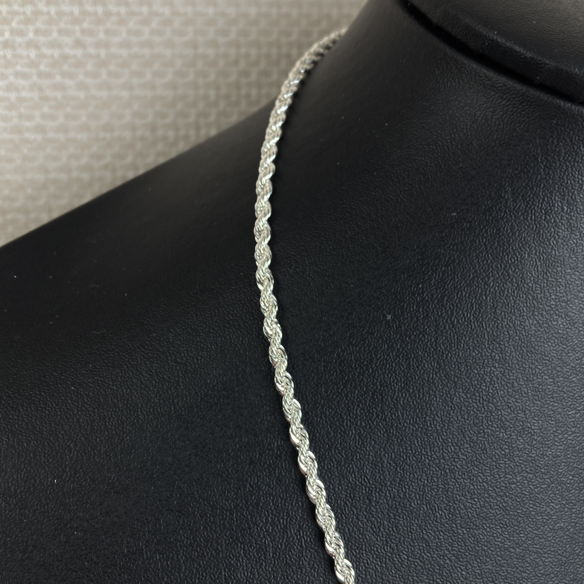 Colar Cordão Baiano Folheado a Prata