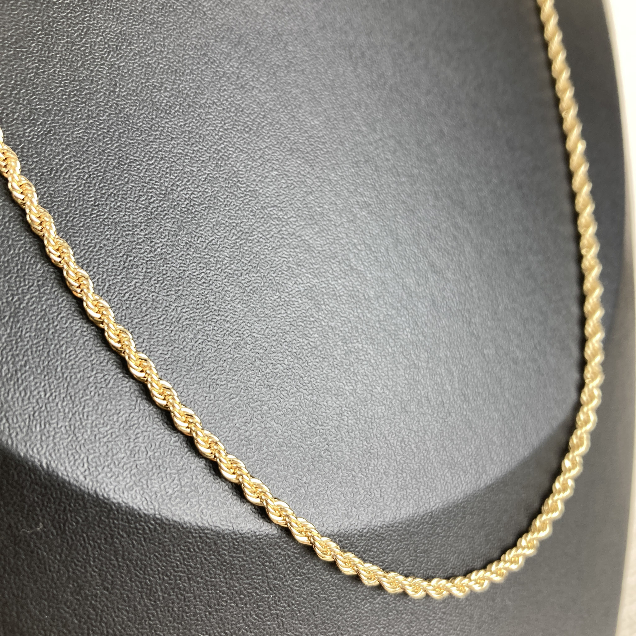 Colar Cordão Baiano Folheado a Ouro 18k