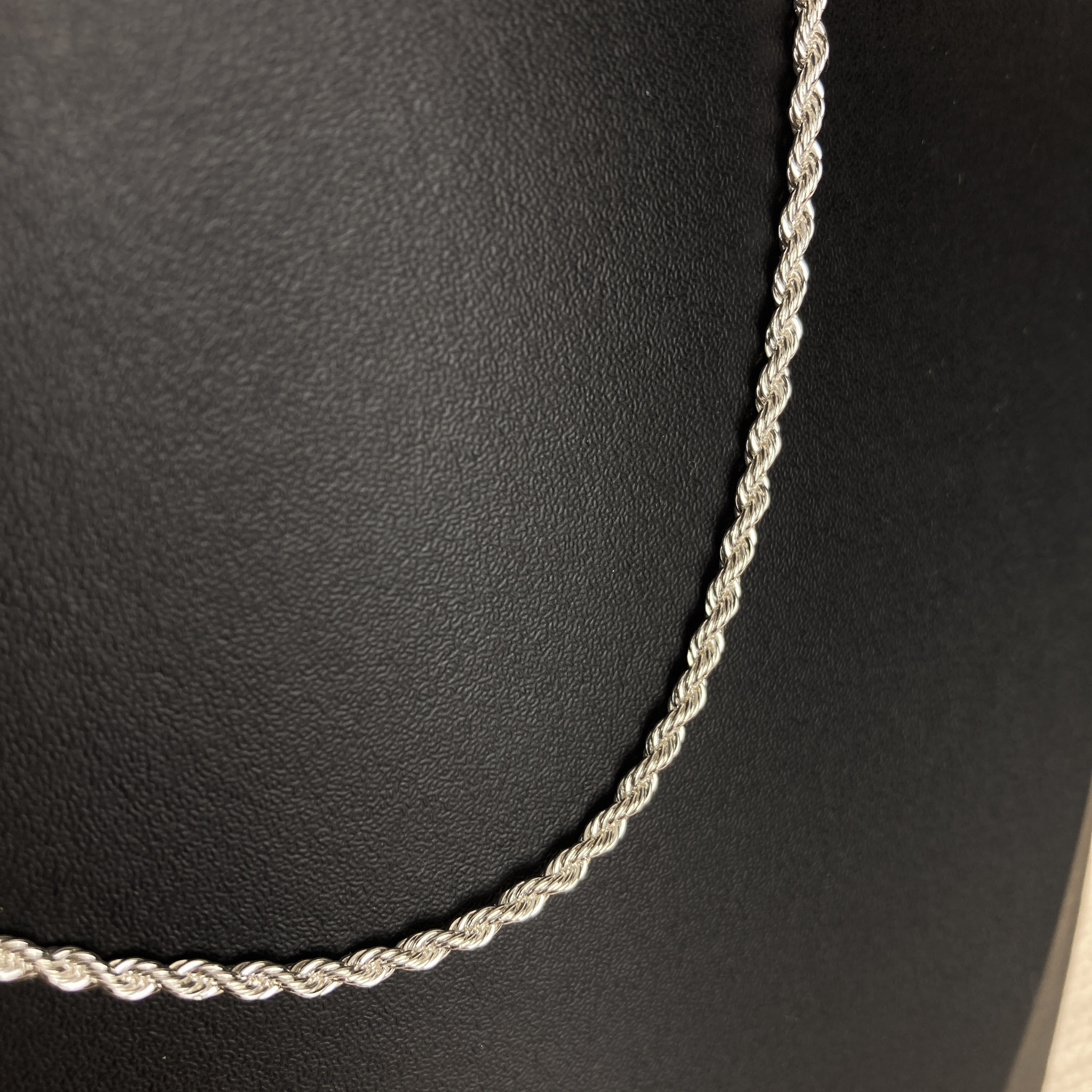 Colar Cordão Baiano Folheado em Prata