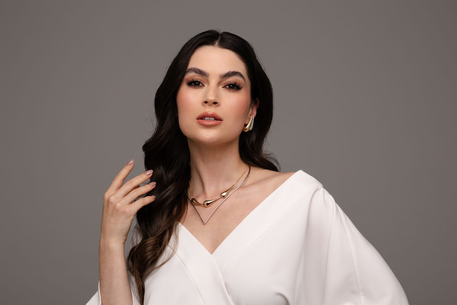 BRINCO GOTA FINA BANHADO A OURO 18K