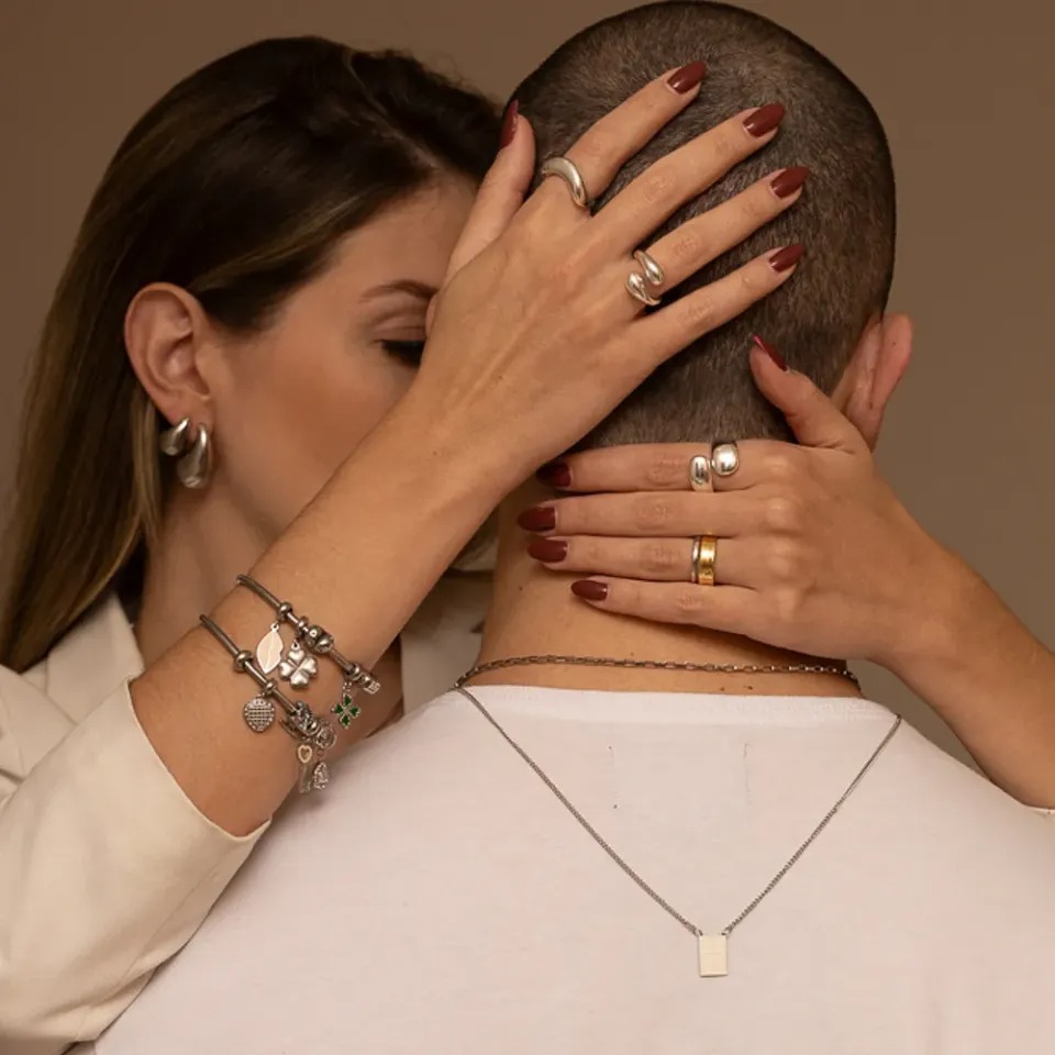 ANEL REGULAGEM LISO ABERTO M BANHO PRATA ANEL REGULAGEM LISO ABERTO M BANHO PRATA