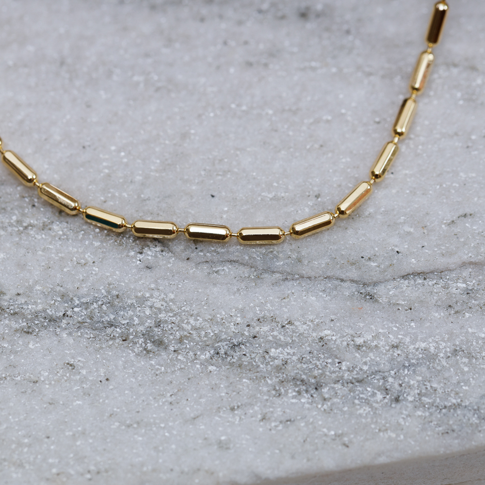 CHOKER PALITO BANHO OURO 18K