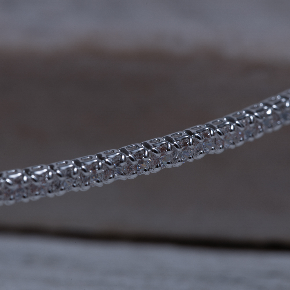 COLAR ARO RIVIERA PP BANHO PRATA