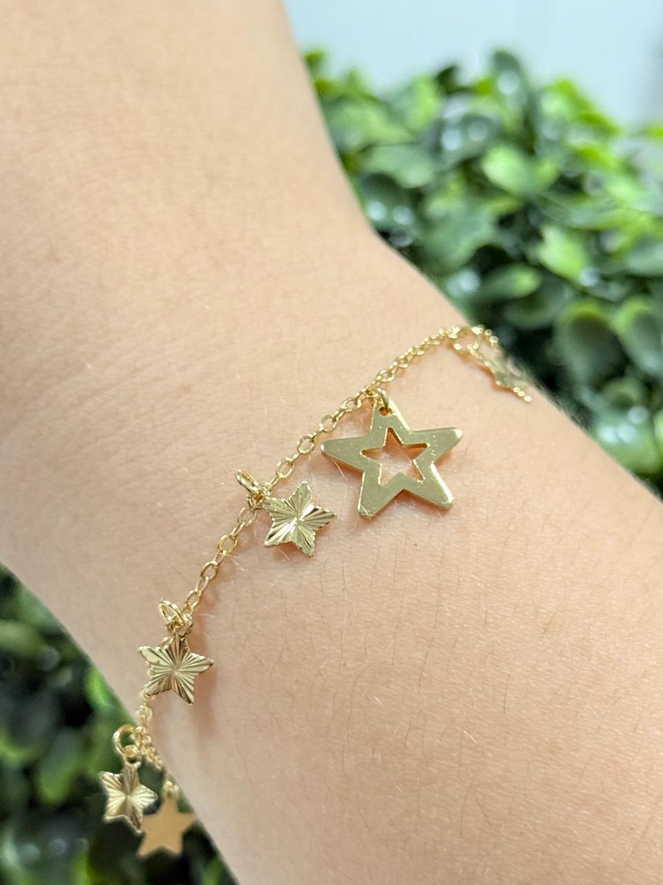 Pulseira Alinhados estrela