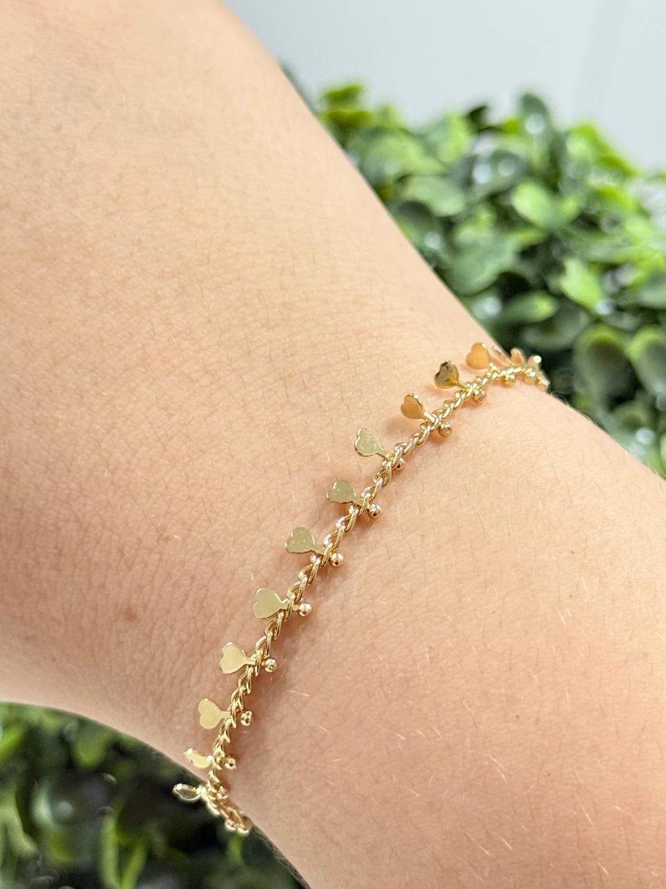 Pulseira Alinhados Coração