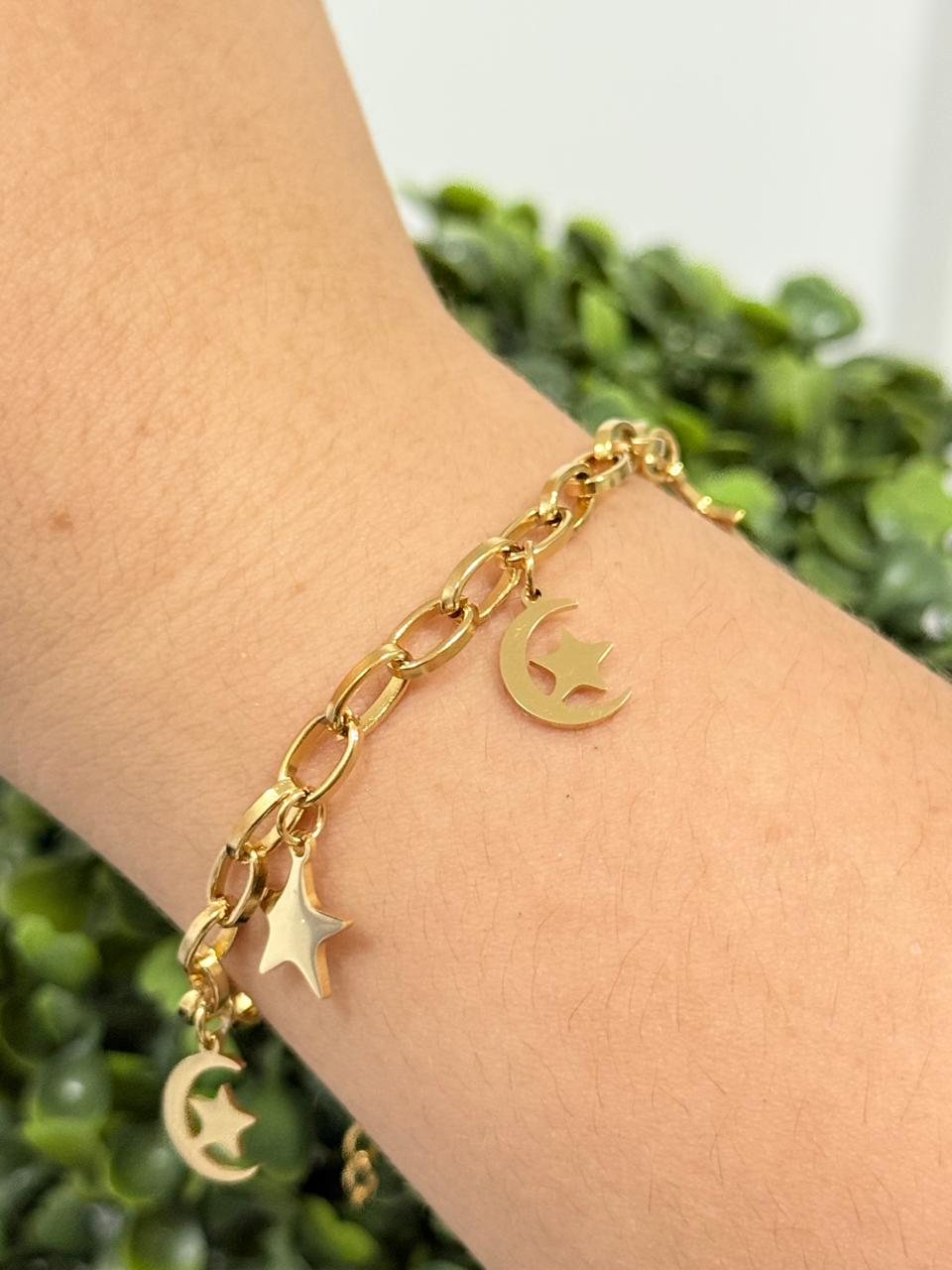 Pulseira com pingente