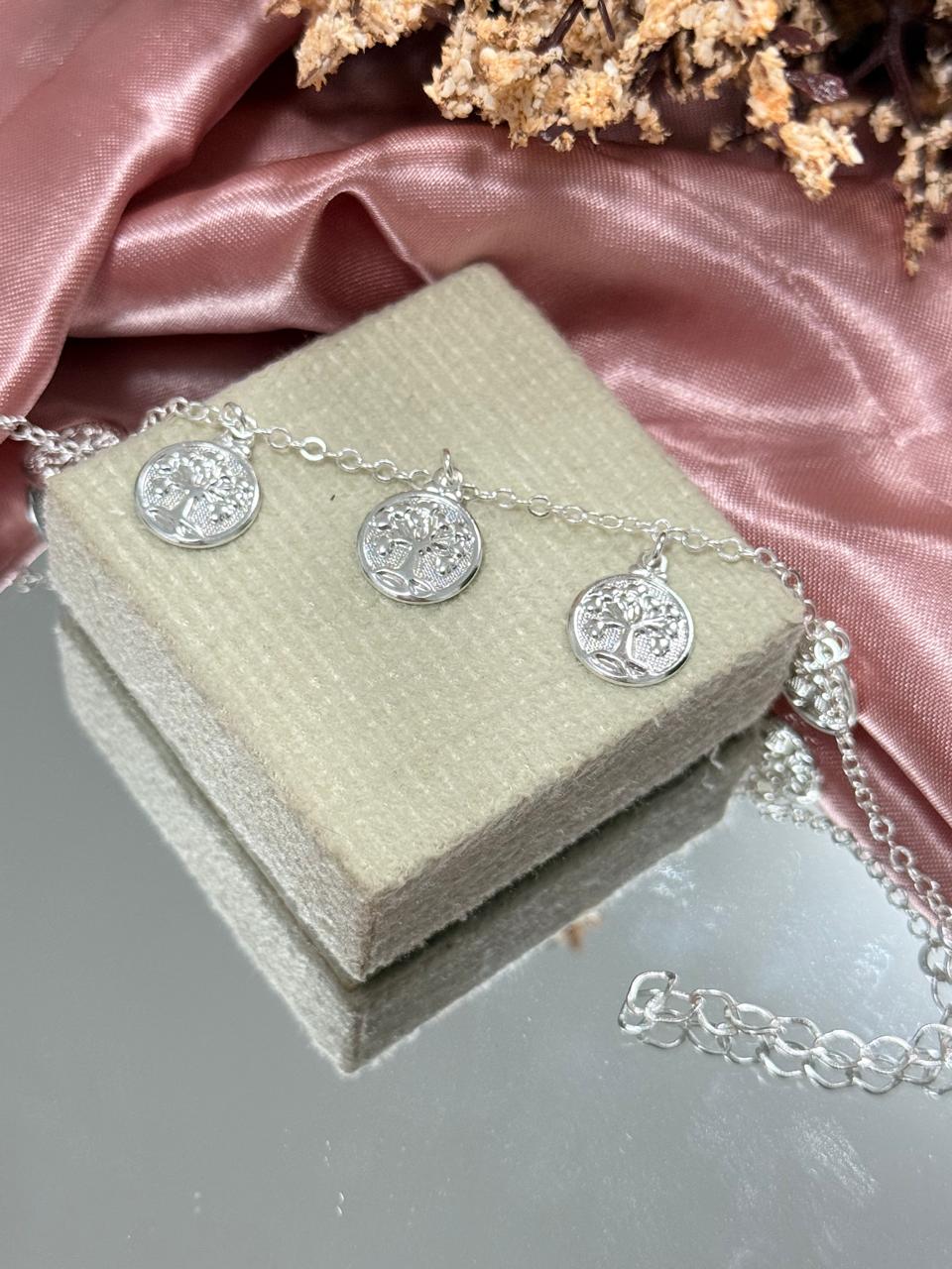 Pulseira berloque arvore da vida