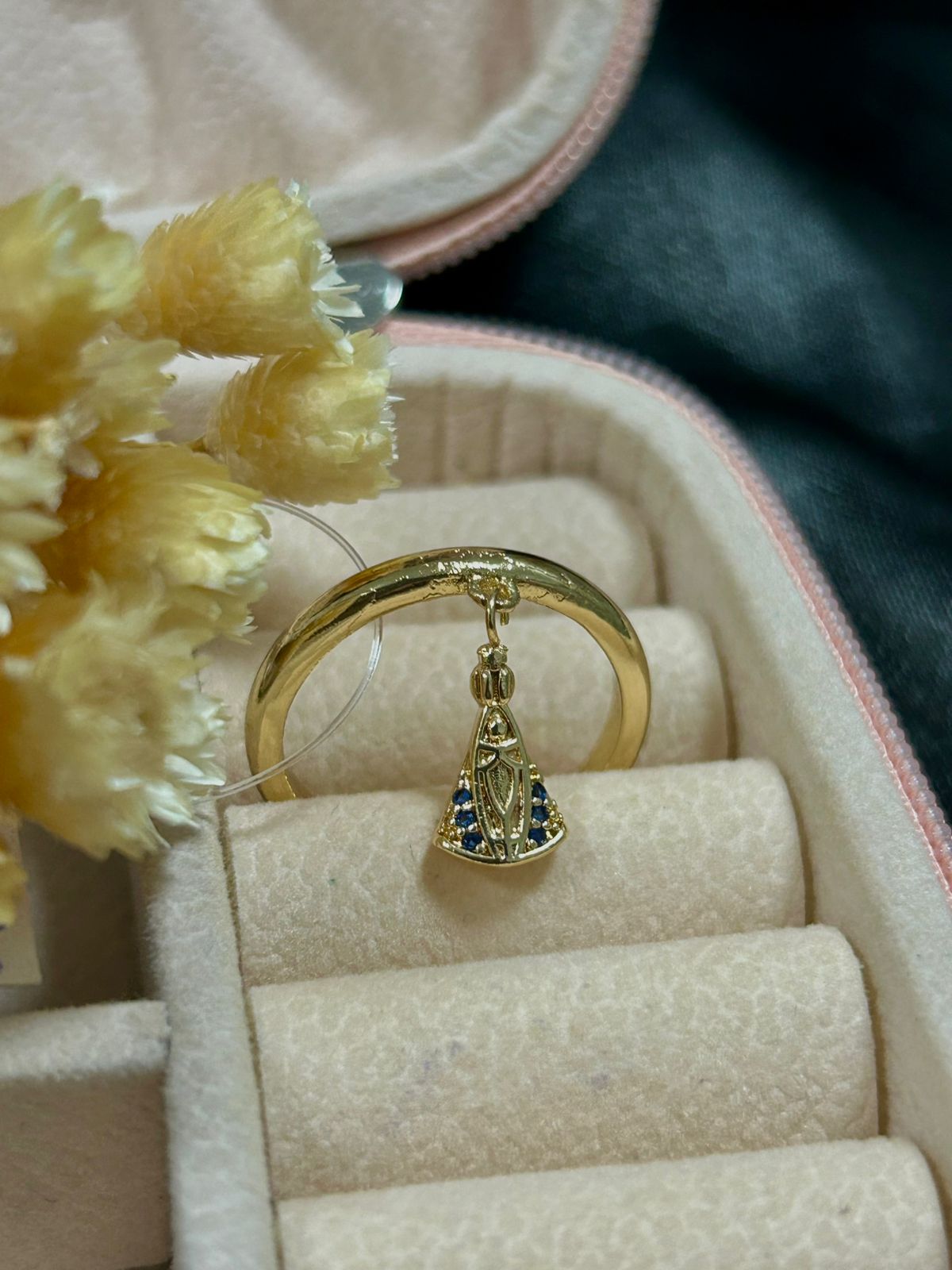 Anel  N. senhora pendulo