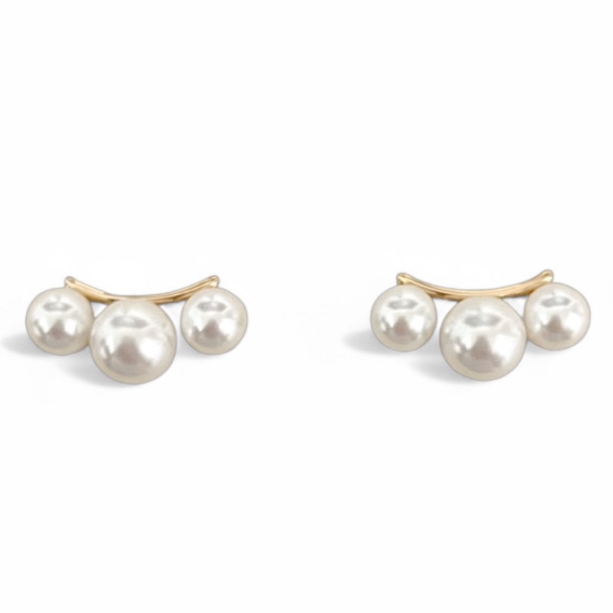 BRINCO EAR CUFF PEROLAS