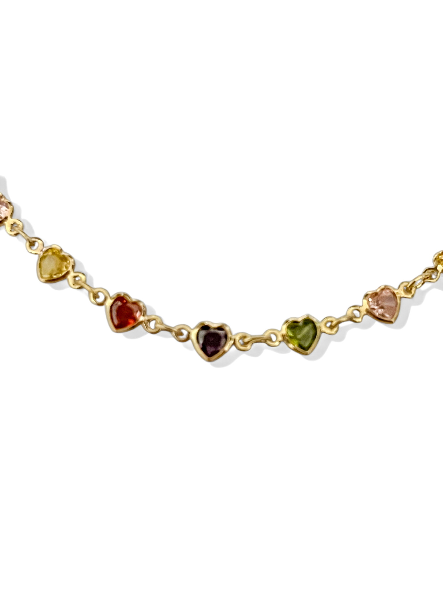 COLAR CHOKER CORAÇÃO ZIRCONIA COLOR