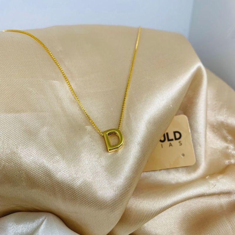 CORDÃO LETRA D LISA