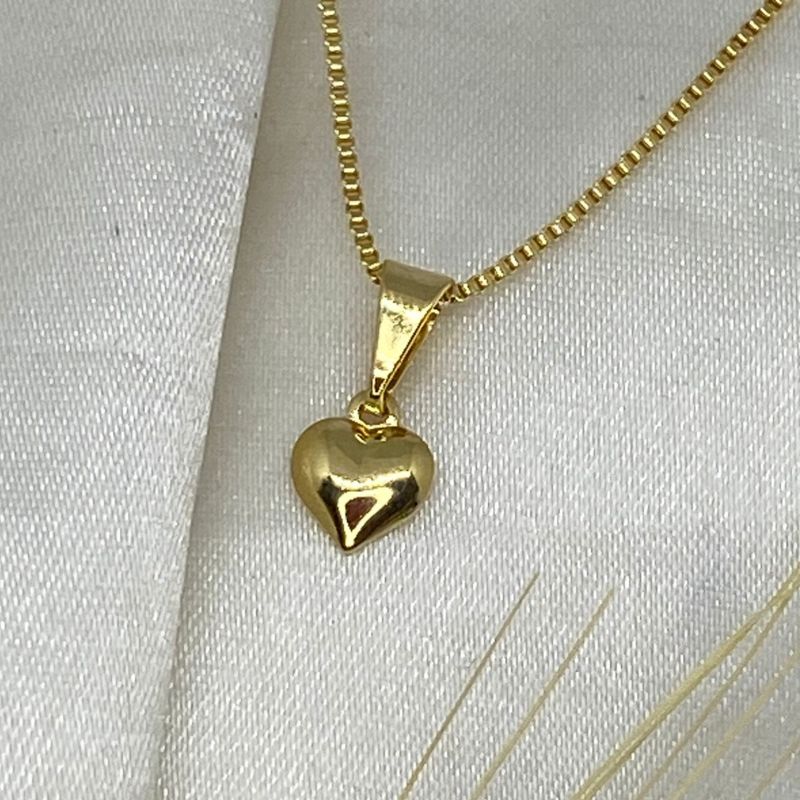 COLAR CORAÇAO CHEIO