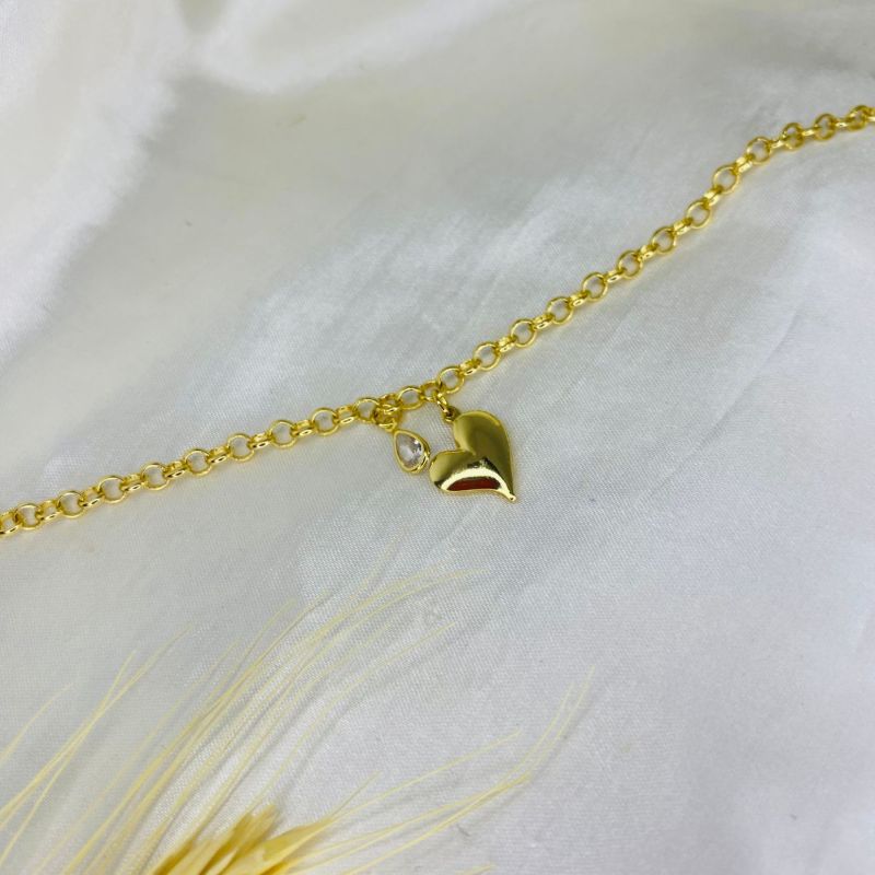 PULSEIRA CORAÇÃO C/PONTO DE LUZ