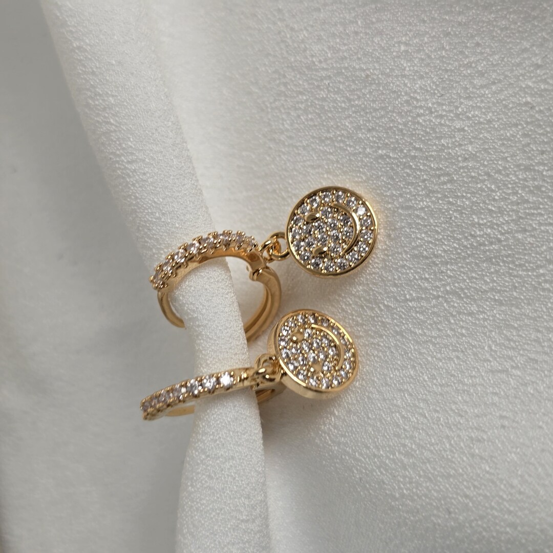 Argola Zirconia Delicada