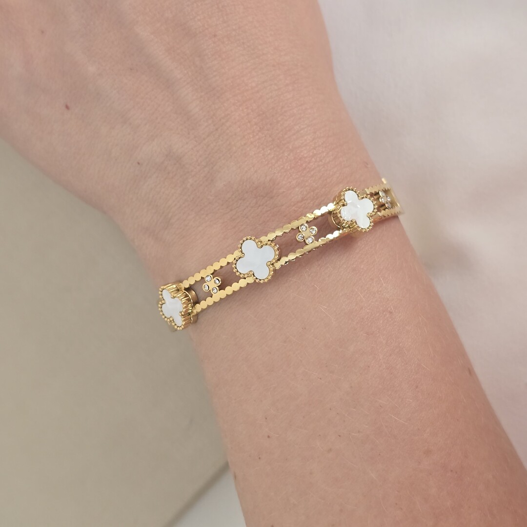 Bracelete Pedra V Zircônia