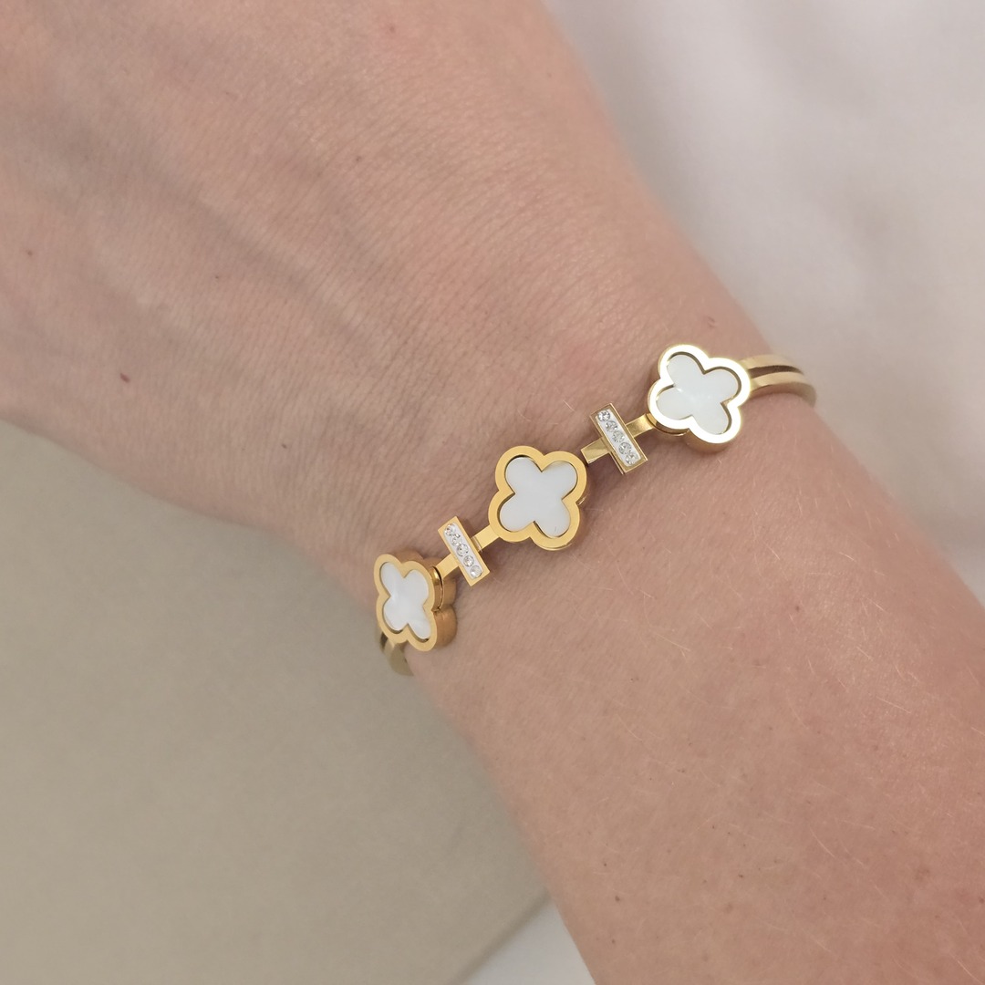 Bracelete Pedra V Zircônia