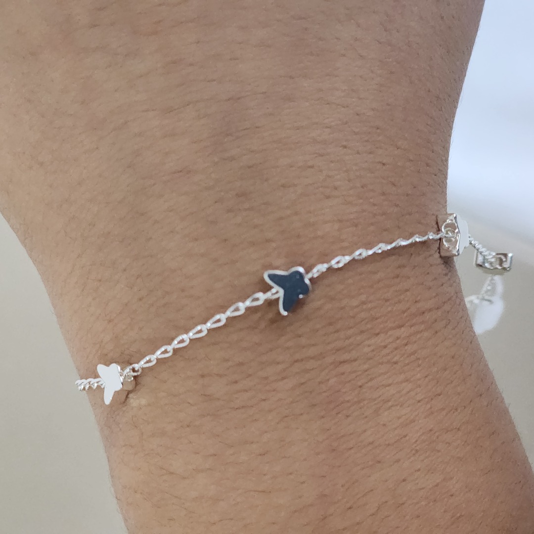 Pulseira Lisa Borboleta