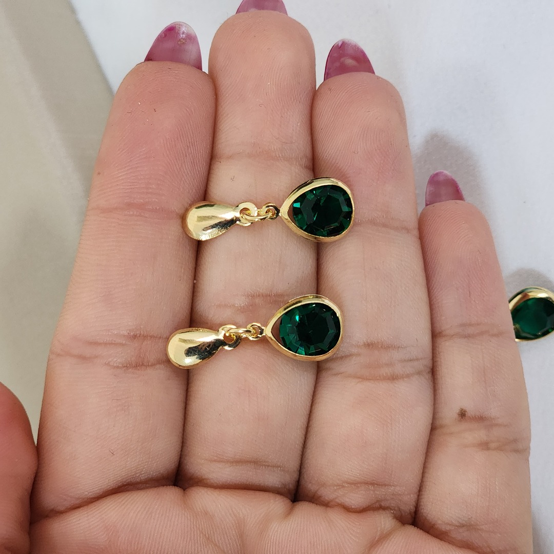 Conjunto Gota - Esmeralda