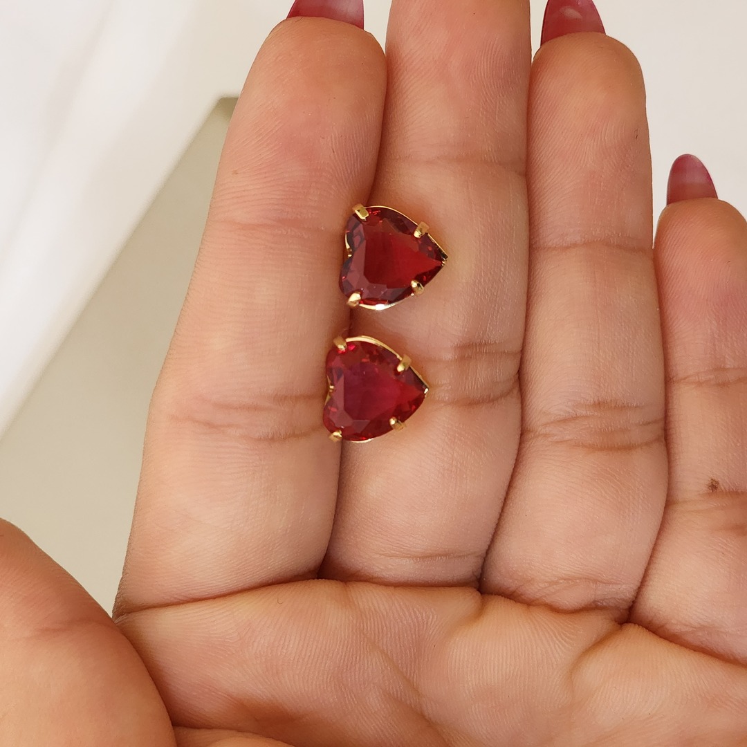 Conjunto Coração Zircônia