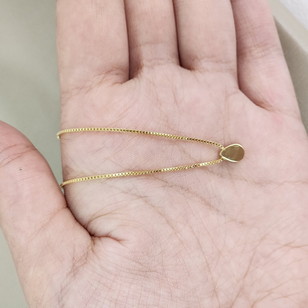Colar Gota Lisa