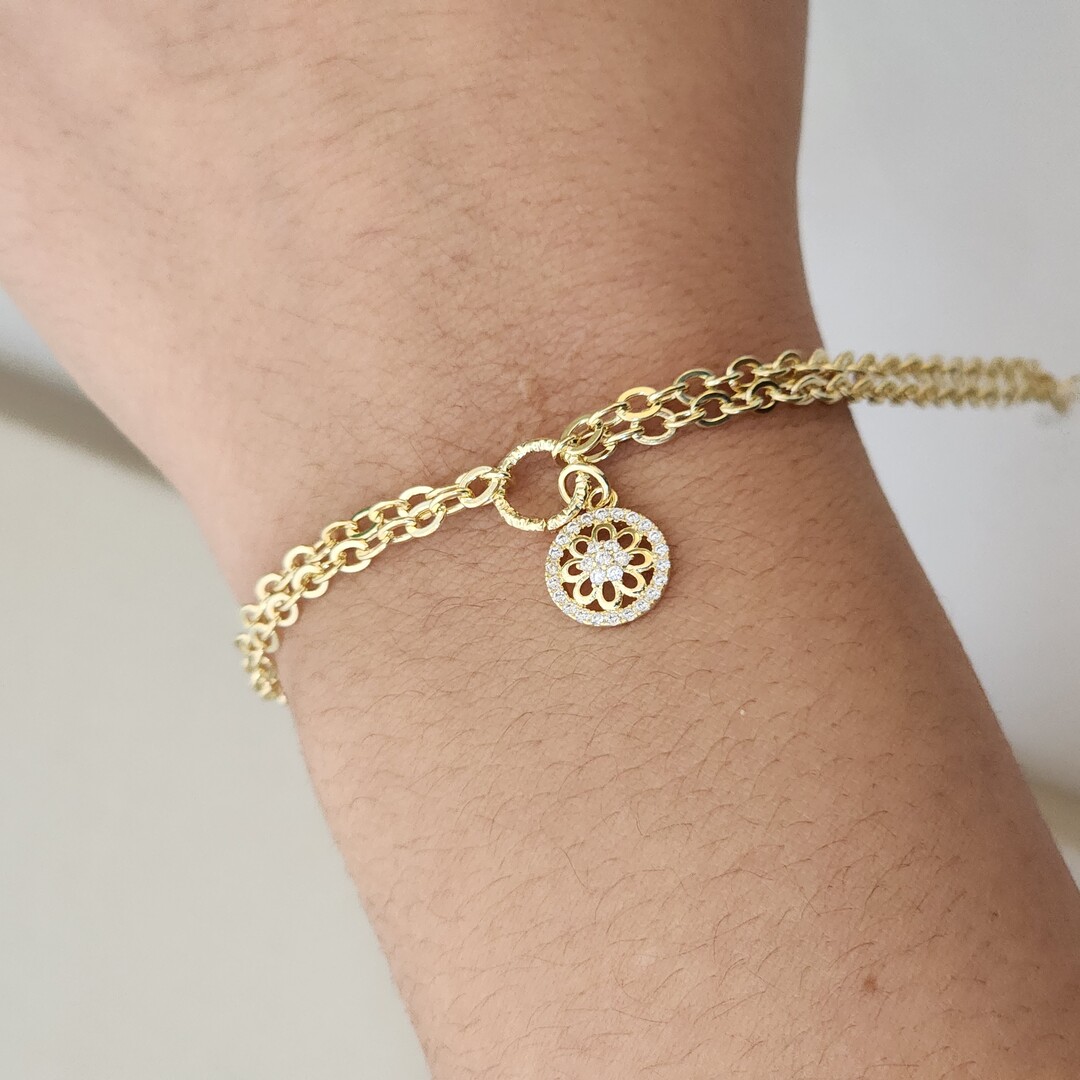 Pulseira Delicada Zircônia