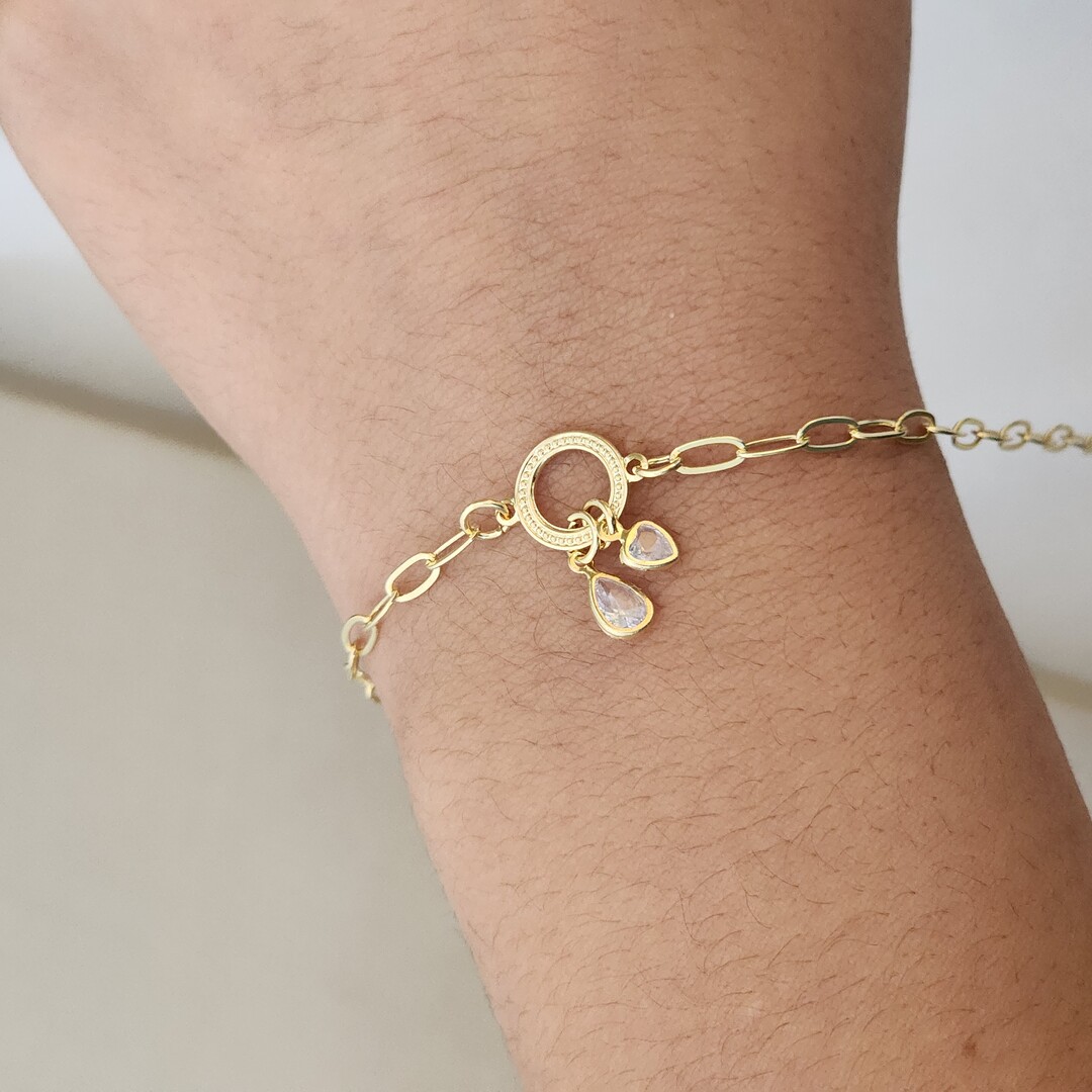 Pulseira Delicada Zircônia