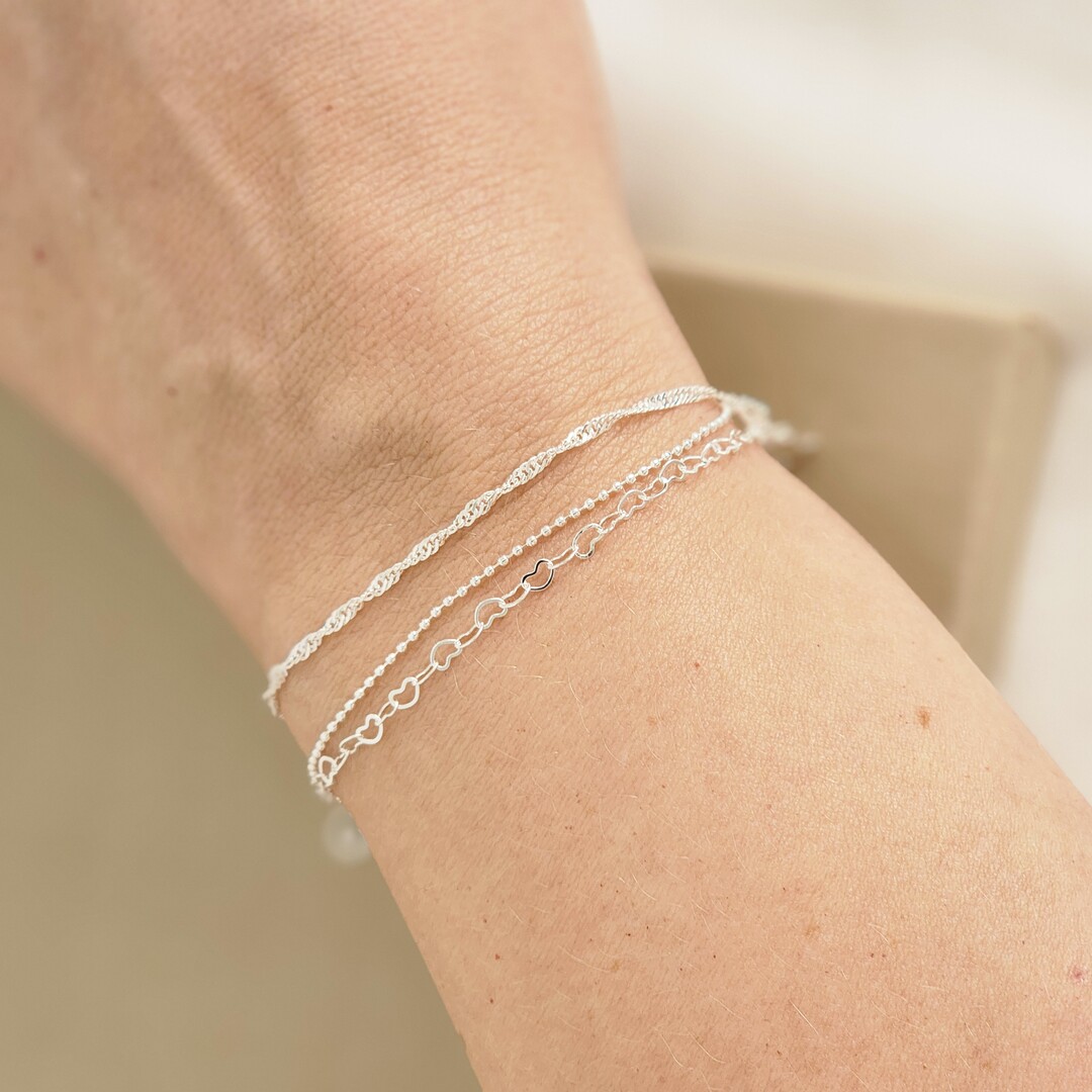 Pulseira Tripla Lisa