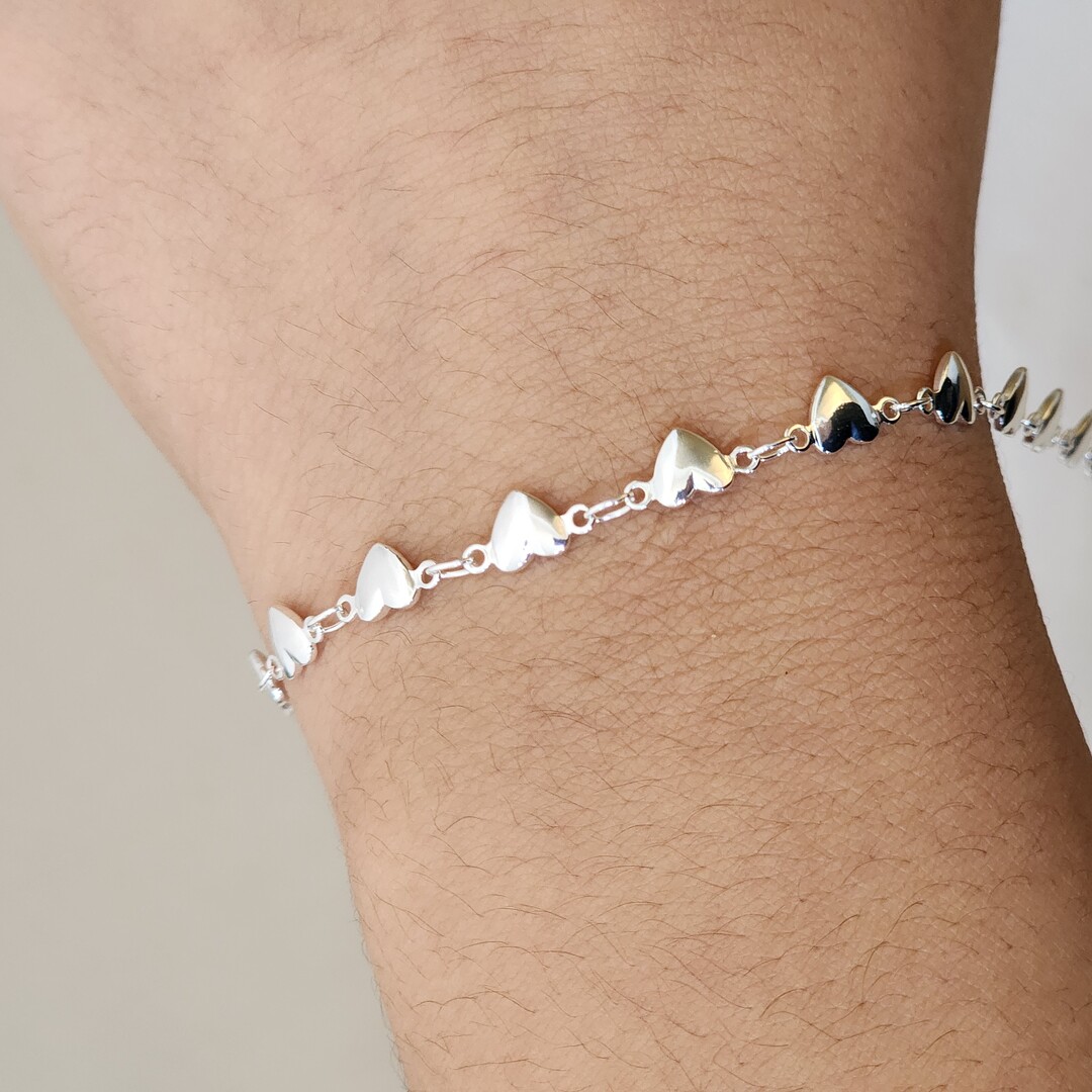 Pulseira Lisa Coração