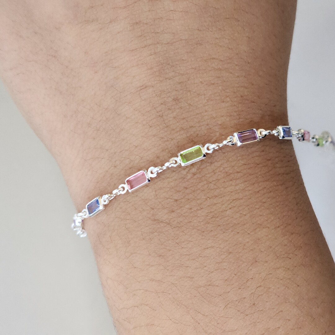 Pulseira Delicada Colorida
