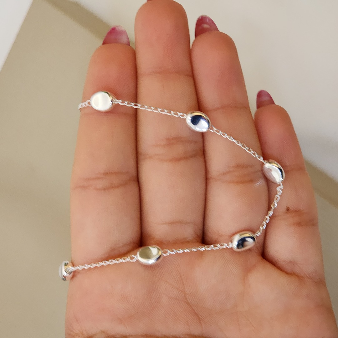 Colar Choker Delicada Bolinha