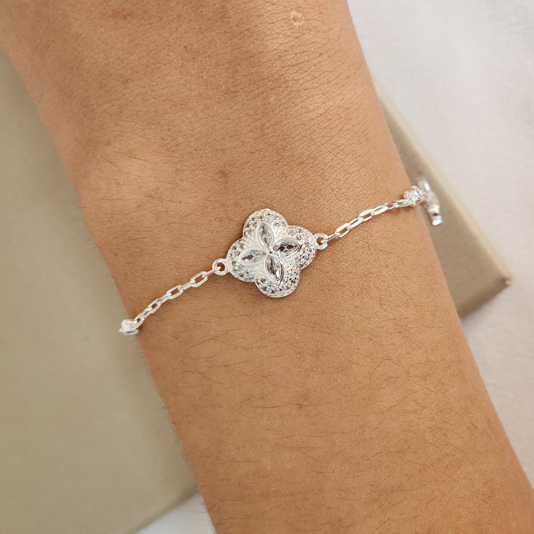 Pulseira Delicada Zircônia