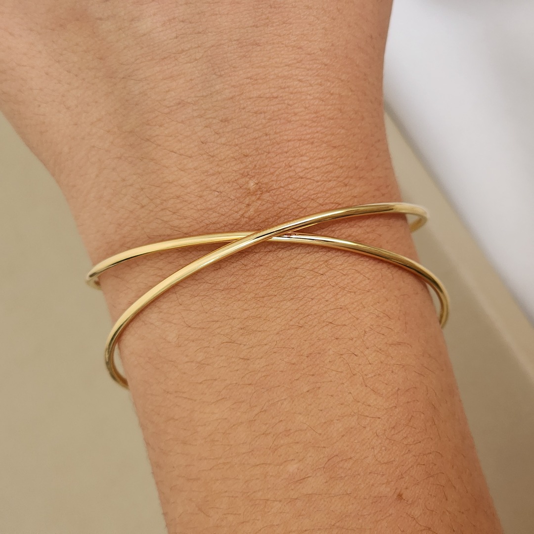 Pulseira Bracelete Maxi Lisa