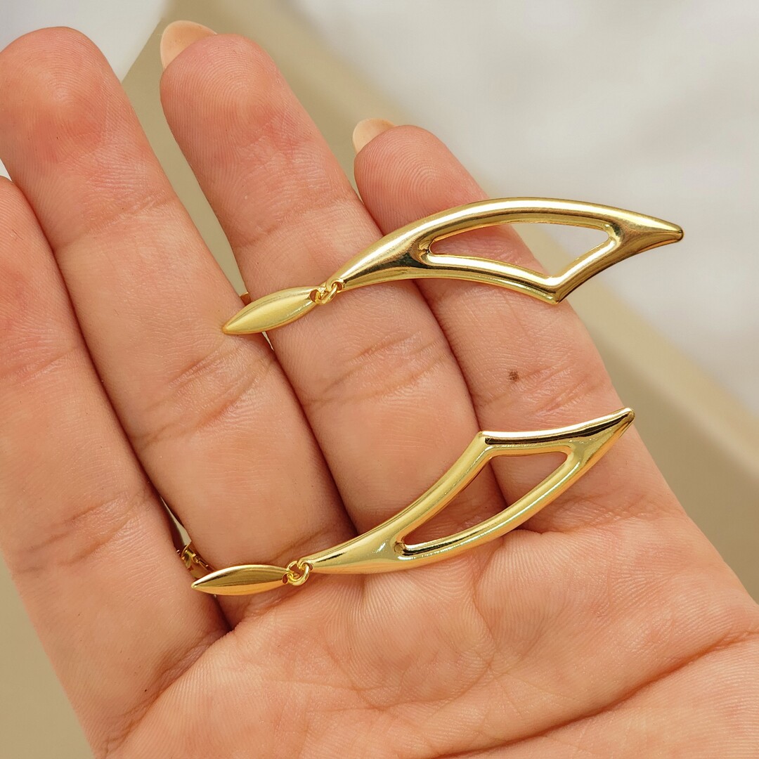 Brinco Liso Geométrico